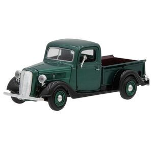 Motormax 1937 Ford Pickup Truck Green and Black 1:24 Diecast